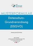 Musterformulare: DSGVO
